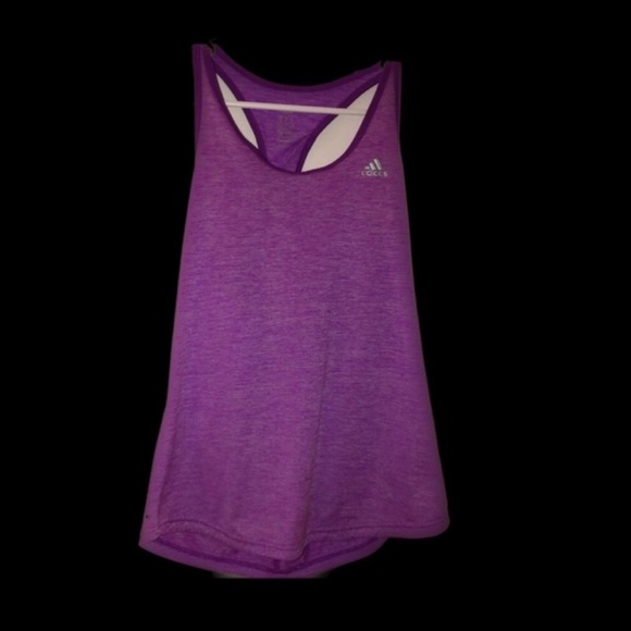 adidas Tops - ADIDAS Size Medium Purple Tank Top